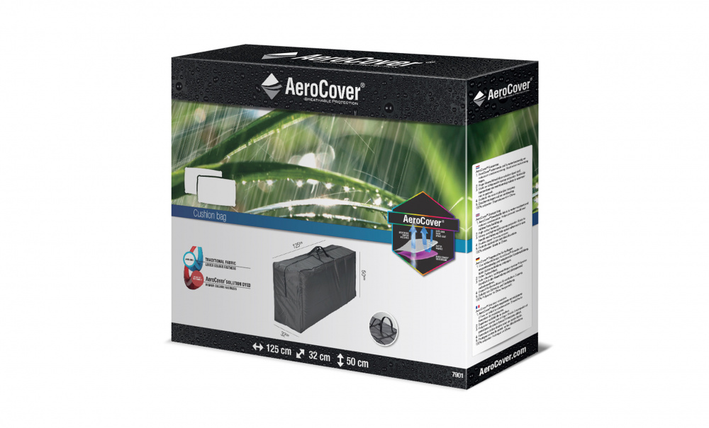 AEROCOVER Dynbag 125 Antracit i gruppen Utembler / Frvaring / Mbelskydd hos SoffaDirekt.se (7901)