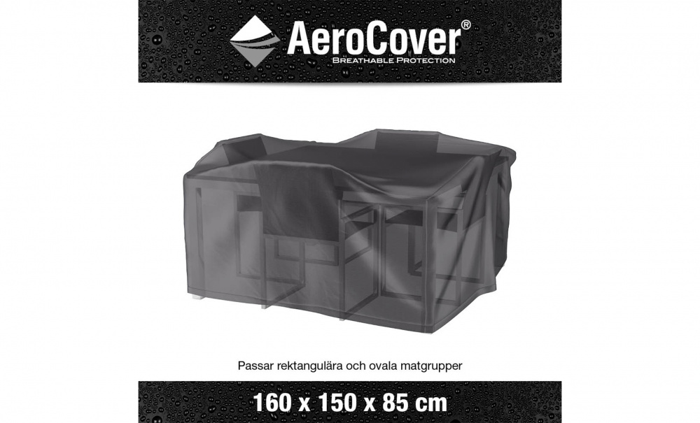 AEROCOVER Mbelskydd 160x150x85 Antracit i gruppen Utembler / Frvaring / Mbelskydd hos SoffaDirekt.se (7914)