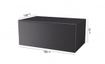 Byt till bild nr 1 (AEROCOVER Mbelskydd Antarcit 160x100xH70)