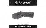 Byt till bild nr 2 (AEROCOVER Mbelskydd L-form 220x220x90 Antracit)