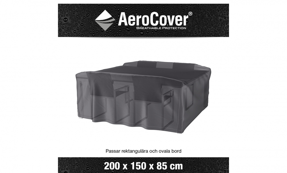 AEROCOVER Mbelskydd Antracit 200x150xH85 i gruppen Utembler / Frvaring / Mbelskydd hos SoffaDirekt.se (7967)