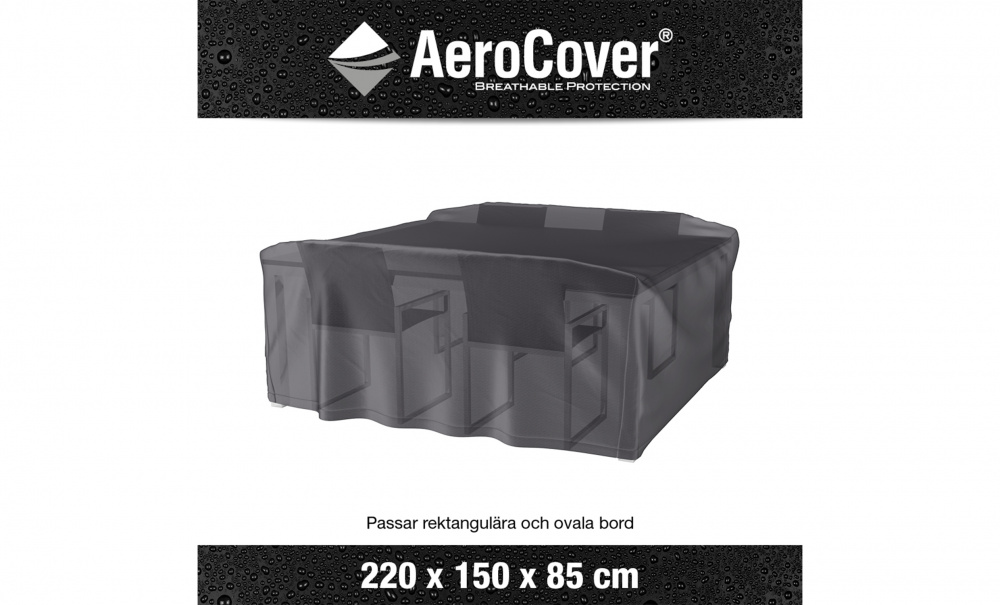 AEROCOVER Mbelskydd 220x150x85 Antracit i gruppen Utembler / Frvaring / Mbelskydd hos SoffaDirekt.se (7968)