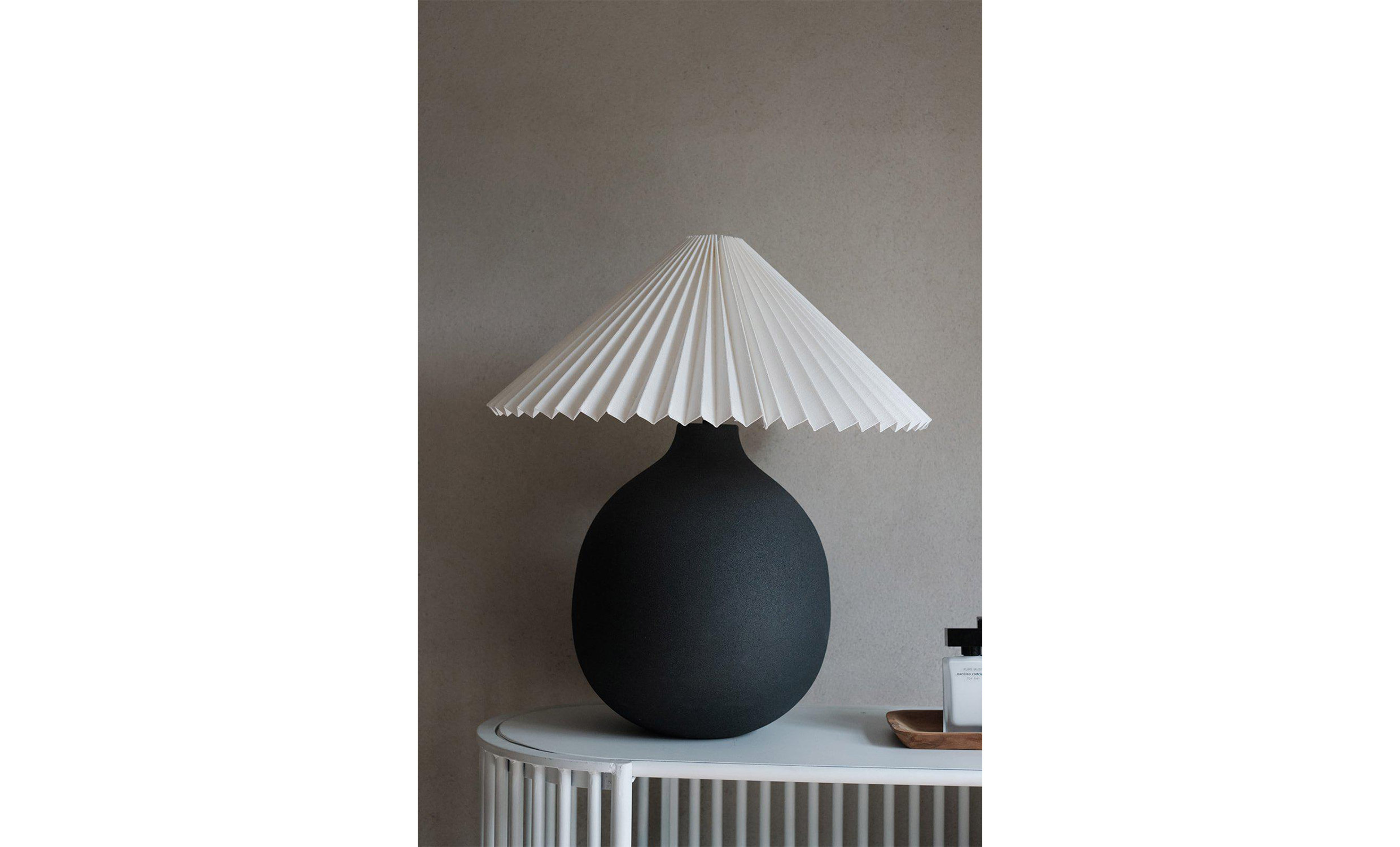 KYOTO Lampskrm L Vit