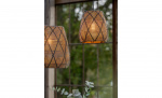 Byt till bild nr 3 (LOLLO Taklampa 28cm Natur/Svart)