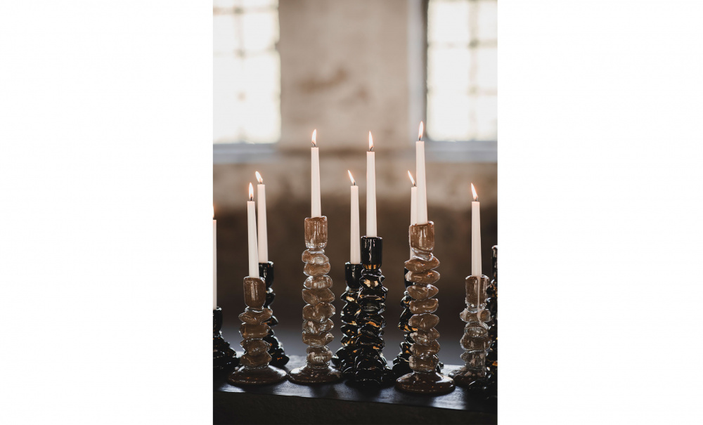 Bild nr 2 (CARMELLA Ljusstake M Beige)