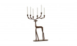 Byt till bild nr 1 (ANIMALIA DEER Ljusstake Brun)