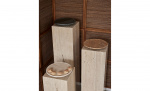 Byt till bild nr 2 (ZARIA Fat Travertin Beige)
