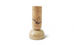 Byt till bild nr 1 (CYRENE Ljusstake Marmor Beige)
