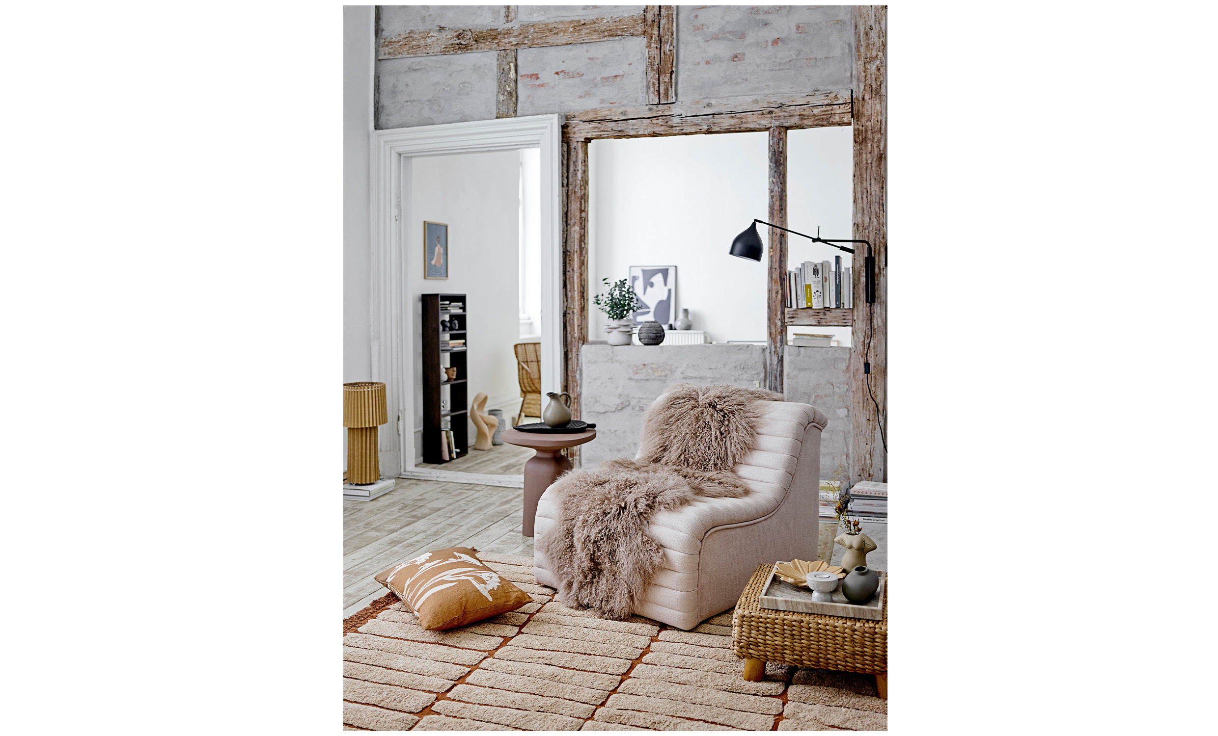 MILLAN Sidobord Brun