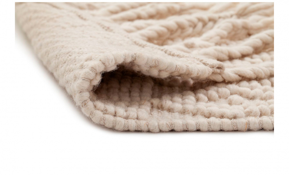 GOLIAT Ullmatta 240x340 Vit i gruppen Mattor & Textil / Mattor / Ullmattor & Rllakan hos SoffaDirekt.se (82783)