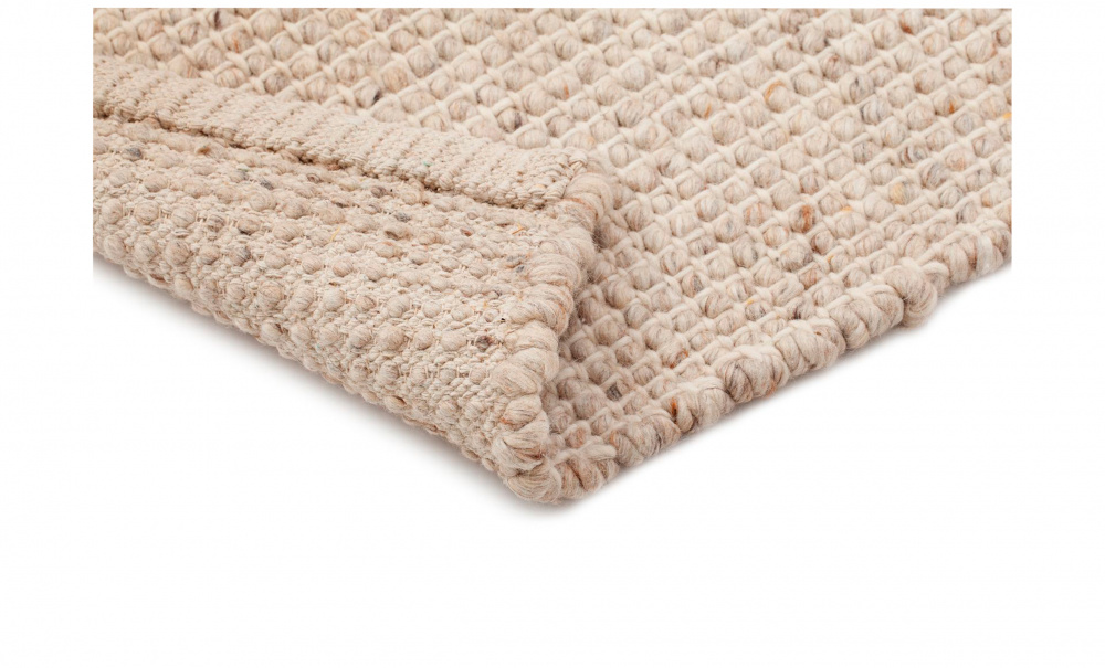 OTTO Ullmatta 160x230 Natur/Vit i gruppen Mattor & Textil / Mattor / Ullmattor & Rllakan hos SoffaDirekt.se (83605)