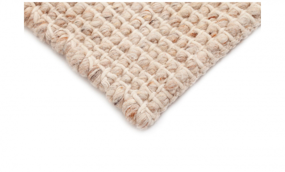 OTTO Ullmatta 240x340 Natur/Vit i gruppen Mattor & Textil / Mattor / Ullmattor & Rllakan hos SoffaDirekt.se (83629)