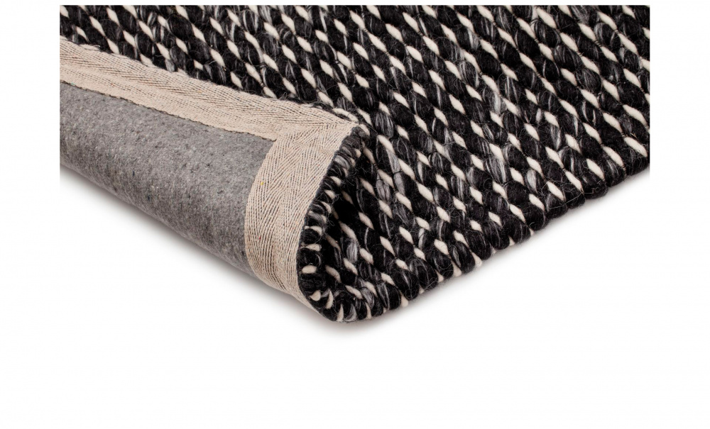 IRIS Ullmatta 200x300 Antracit i gruppen Mattor & Textil / Mattor / Ullmattor & Rllakan hos SoffaDirekt.se (83674)
