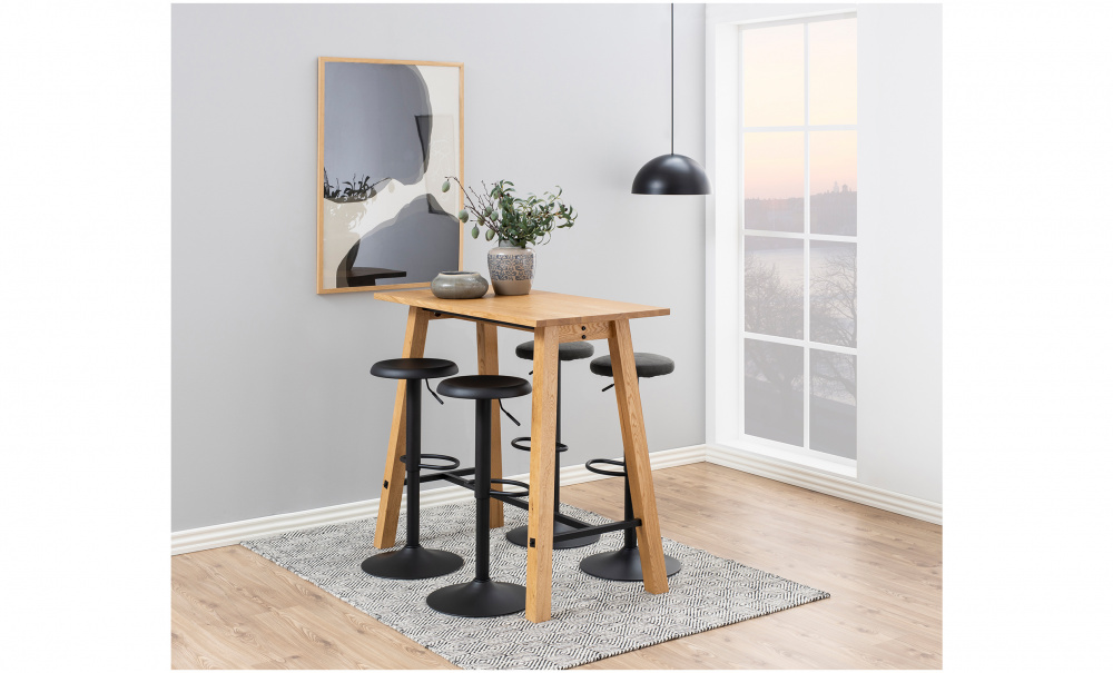 FREDDY Barstol Svart i gruppen Matplats / Sittmbler / Barstolar hos SoffaDirekt.se (85466)