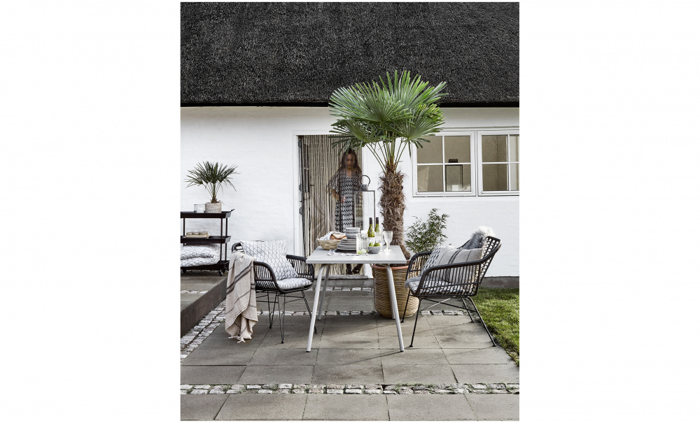 GARDEN Soffa Svart i gruppen Utembler / Sittmbler / Soffor hos SoffaDirekt.se (8597)