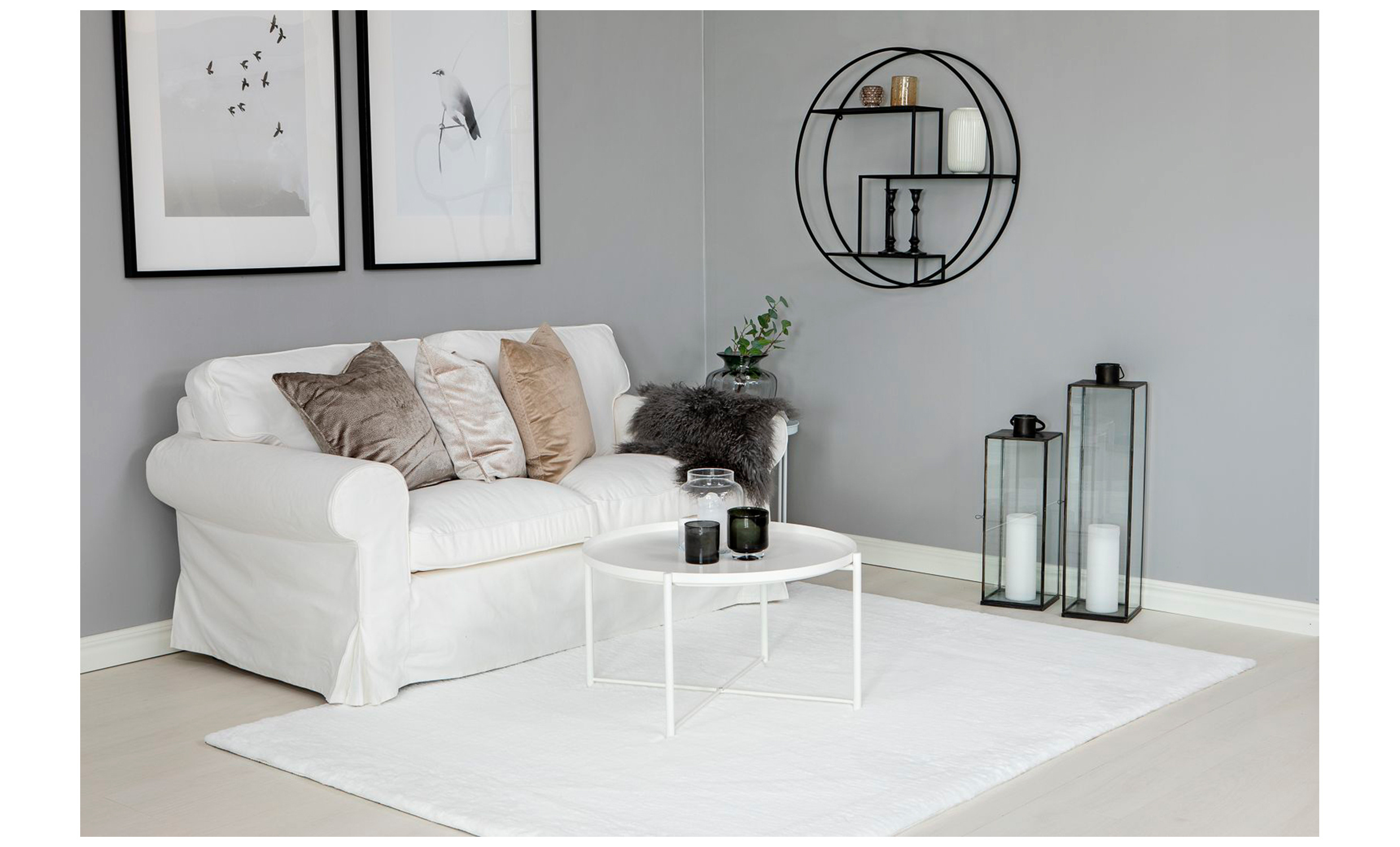 SUPER-COSY Matta 160x230 Vit