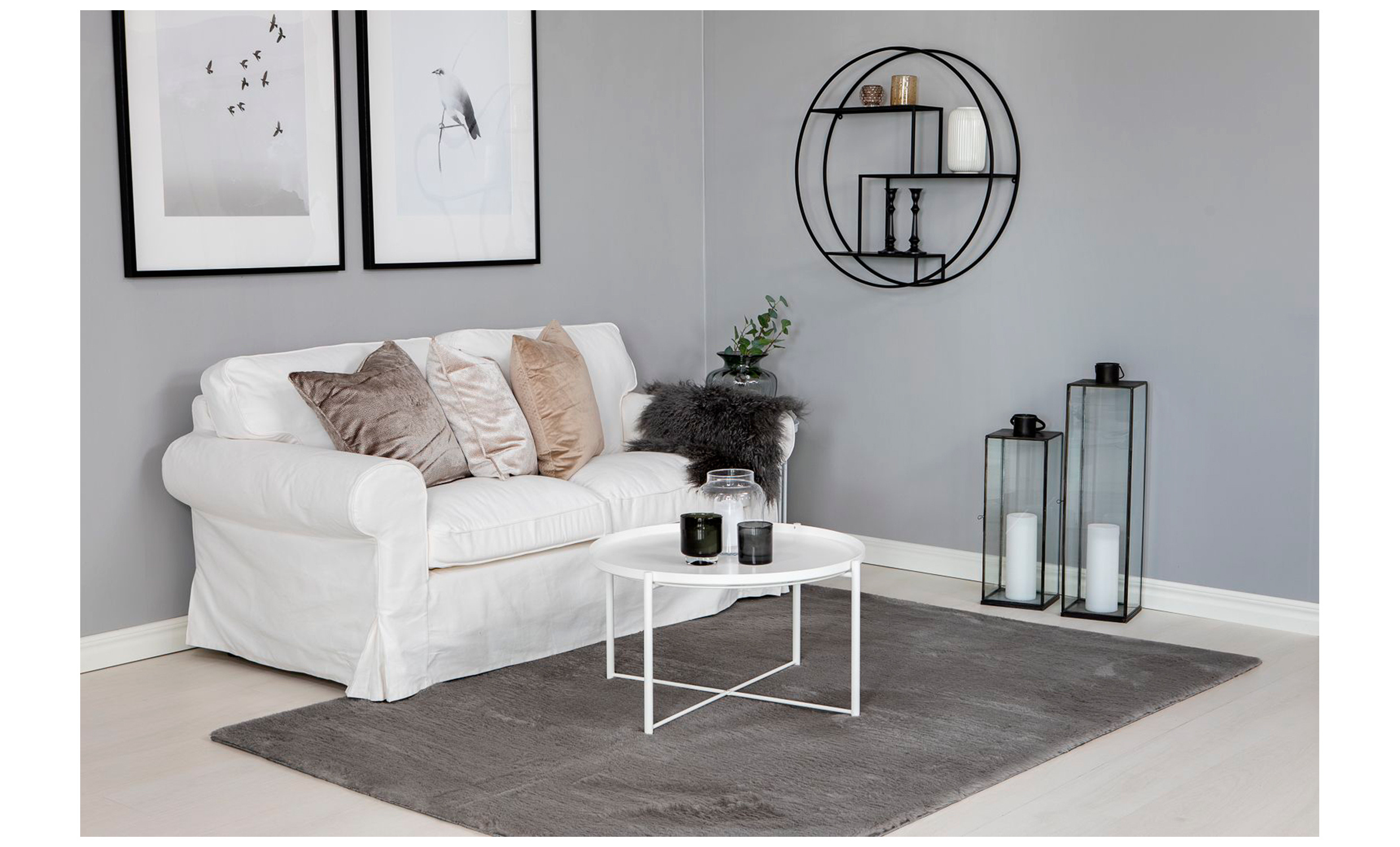 SUPER-COSY Matta 160x230 Antracit