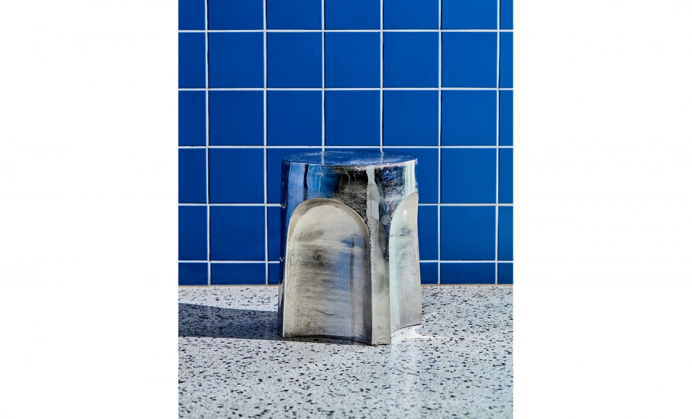 Bild nr 2 (RIGA Sidobord Silver finish)