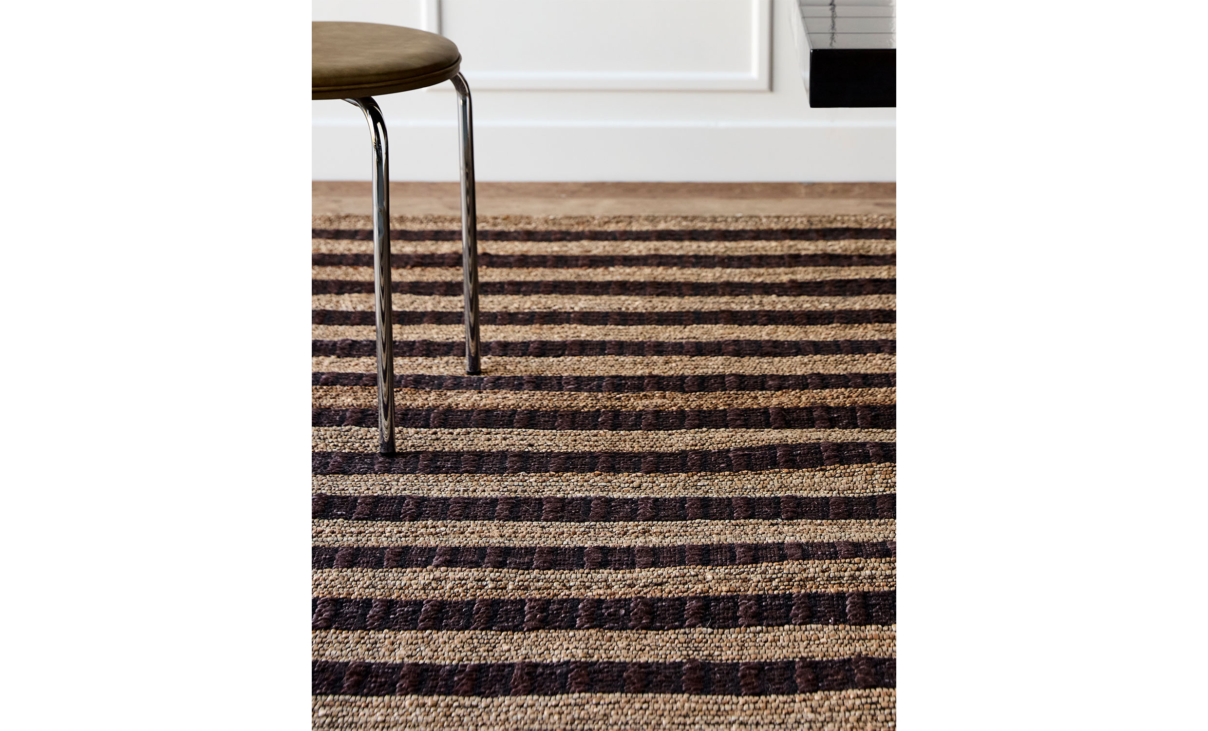 BLOCK 160x230 Matta Brun/Natur