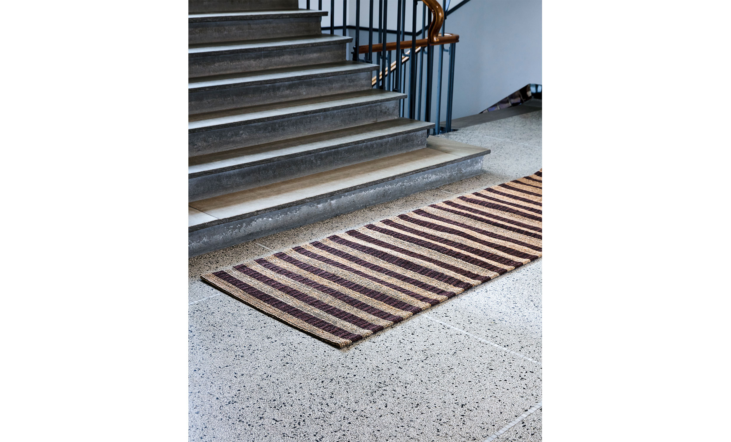 BLOCK 90x300 Matta Brun/Natur