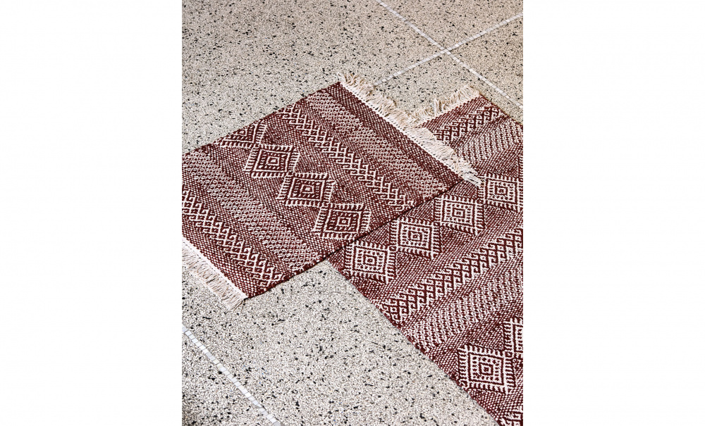 Bild nr 2 (ETHNIC Matta 60x90 Brun/Natur)