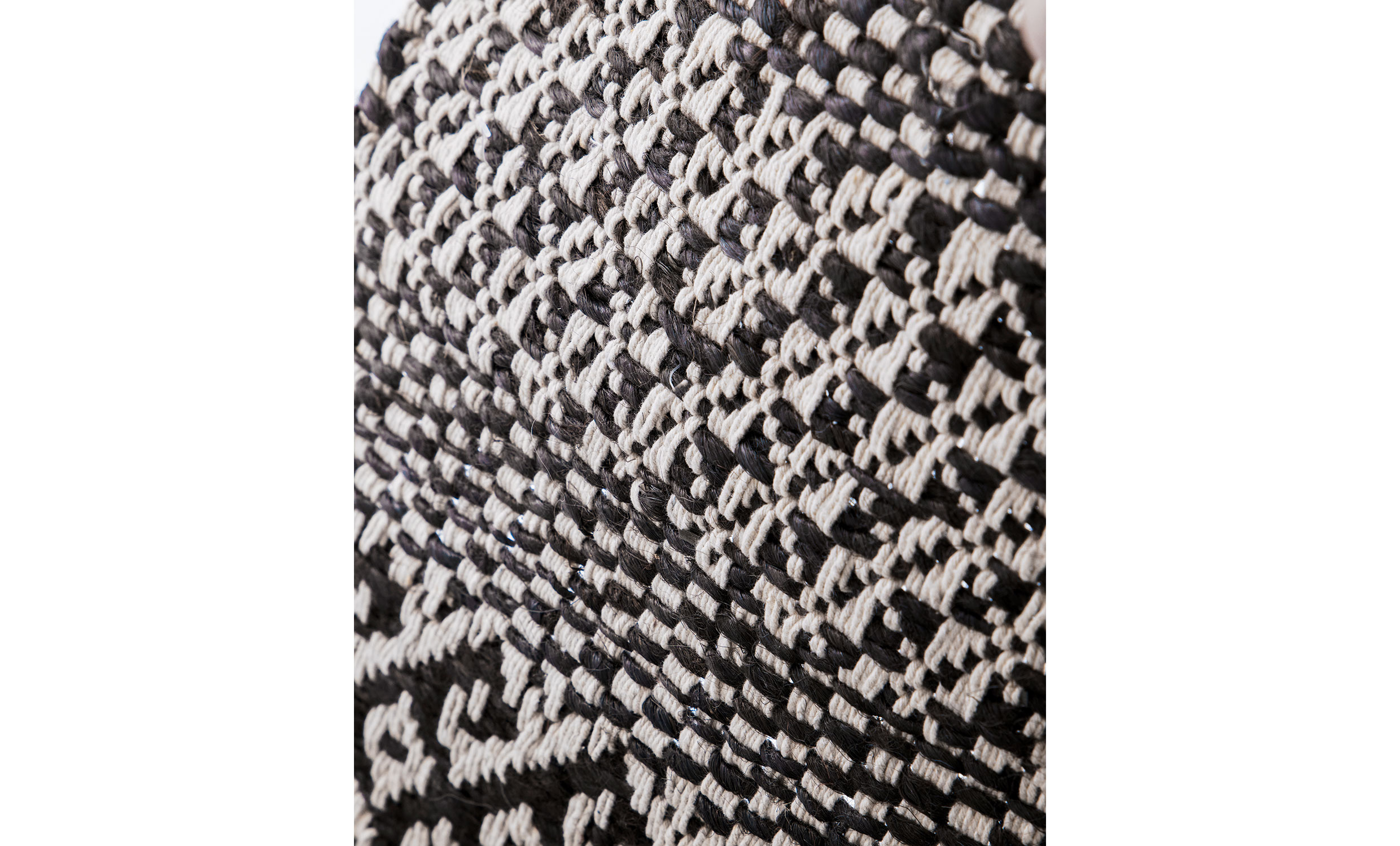 ETHNIC Matta 90x200 Svart/Natur