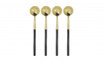 Byt till bild nr 1 (SPOON K�ksredskap 4-pack Antik m�ssing)
