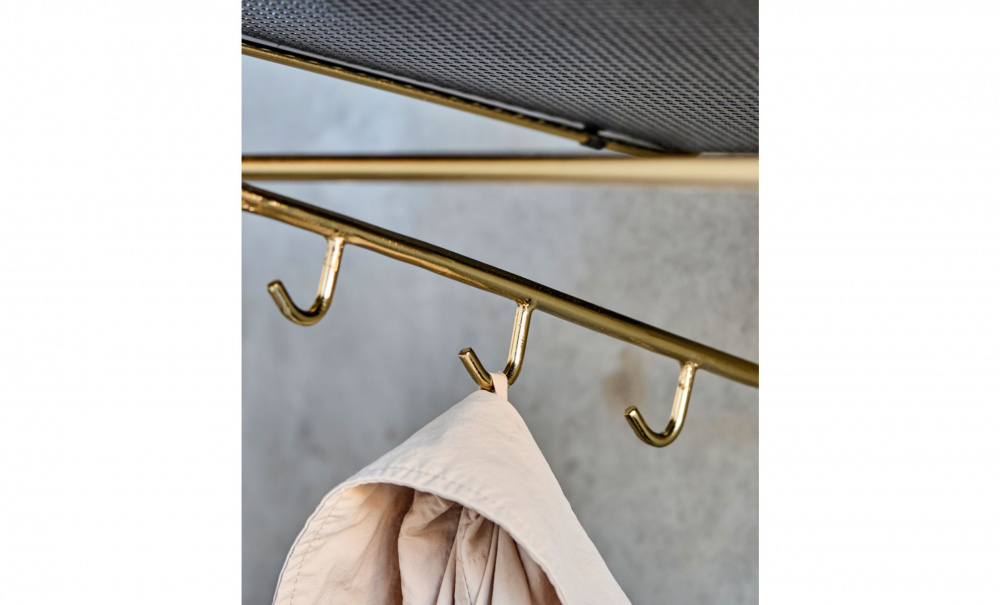 Bild nr 4 (WALLY Hylla Antik m�ssing/Svart)