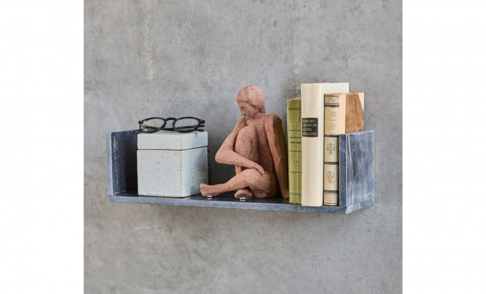 Bild nr 2 (MARR Hylla Marmor Svart)