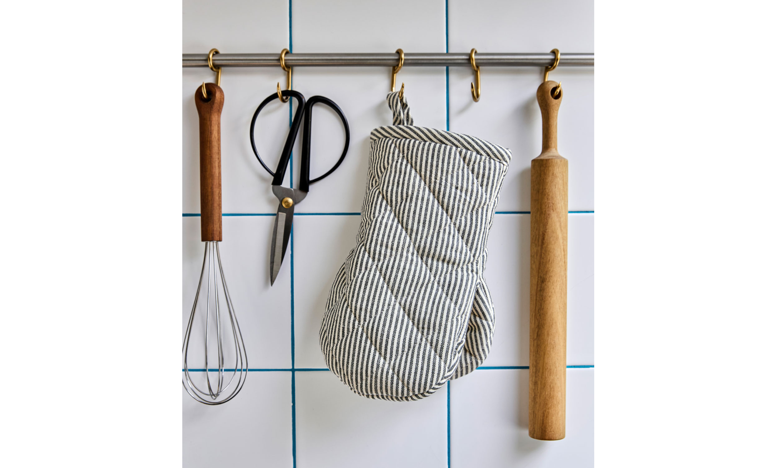 CHEF Kkshandske 2-pack Mrkgr