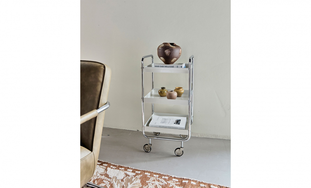 Bild nr 2 (ROLL Serveringsvagn Silver Finish)