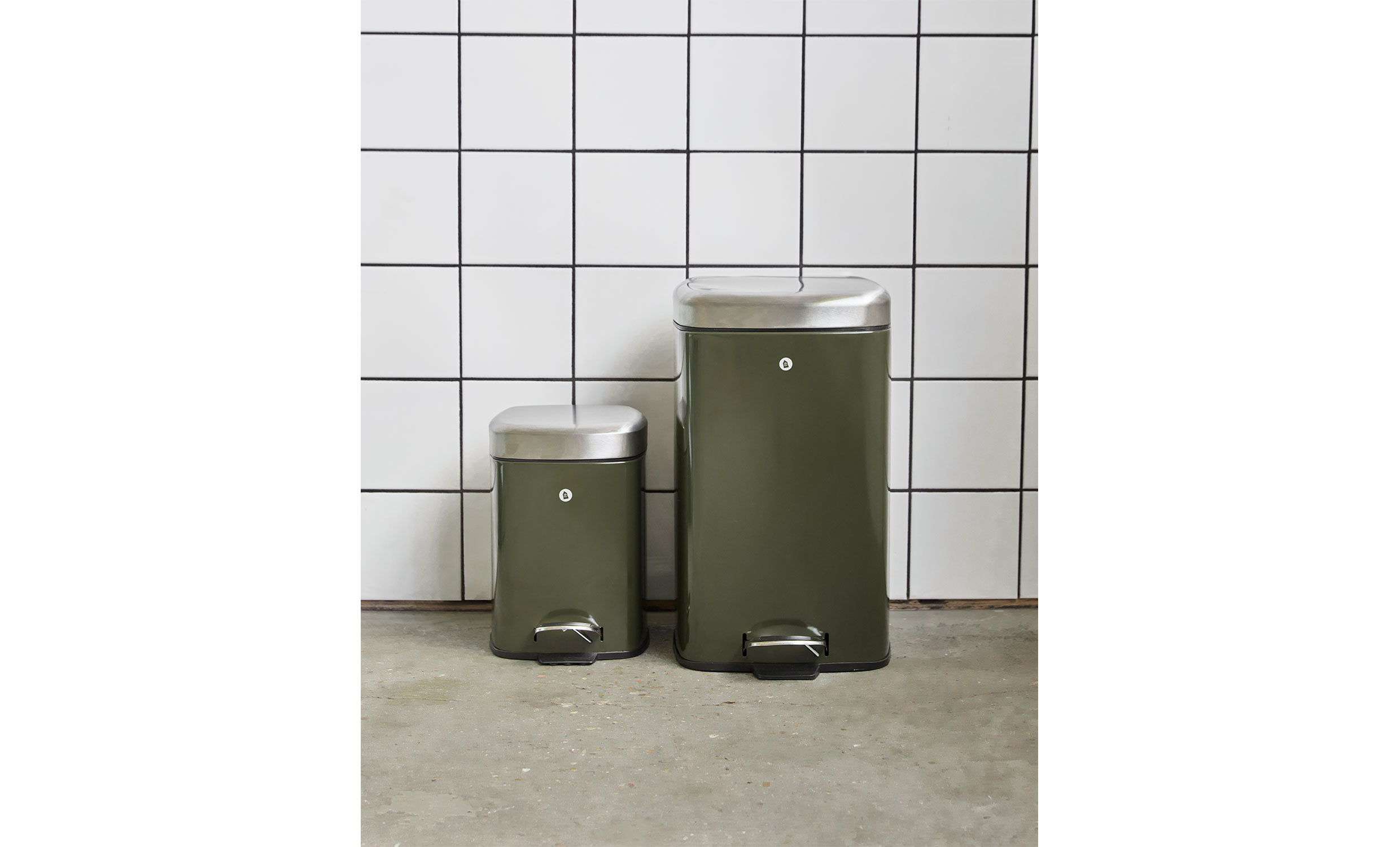 SORT Papperskorg H29,5 Gr�n