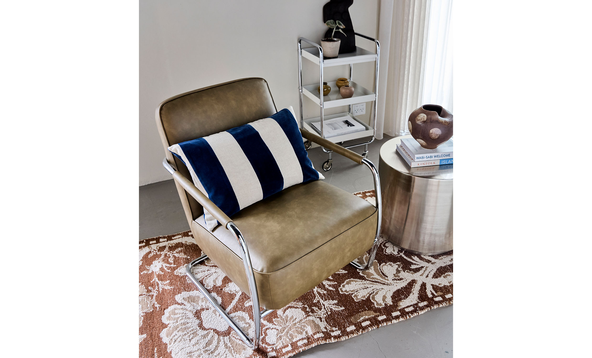 SONO Kuddfodral 40x60 Bl�/Sand