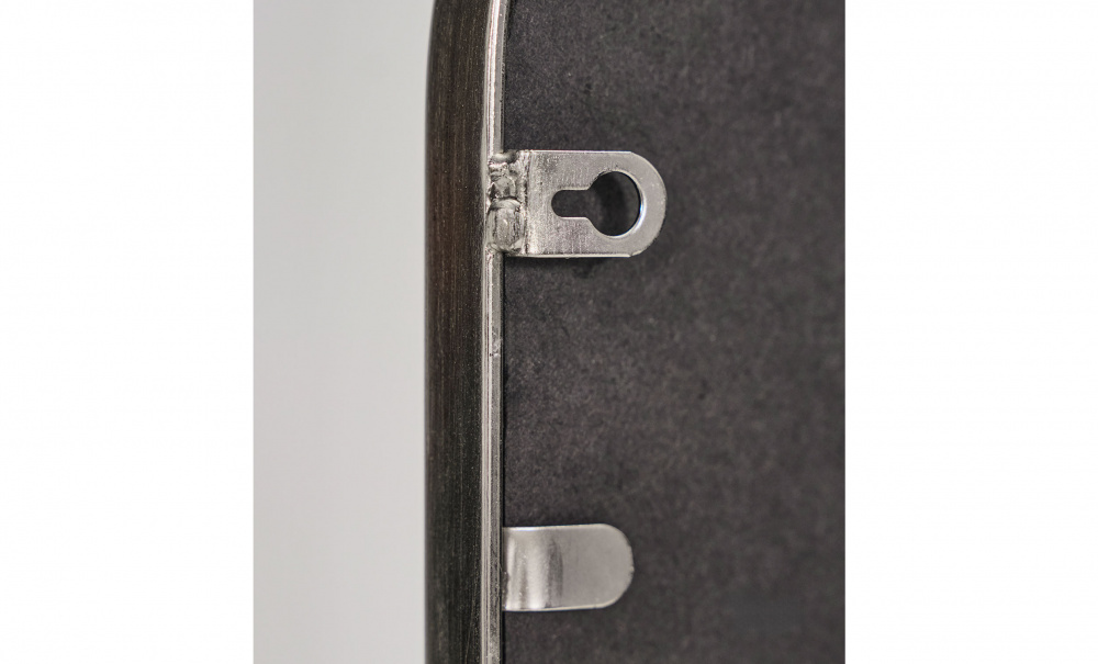 Bild nr 4 (MIRROR V�ggspegel Borstad silverf�rg)