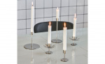 Byt till bild nr 2 (SNOWFLAKE Ljusstake Silver 2-p)
