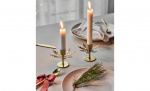 Byt till bild nr 2 (SNOWFLAKE Ljusstake Antik 2-p)