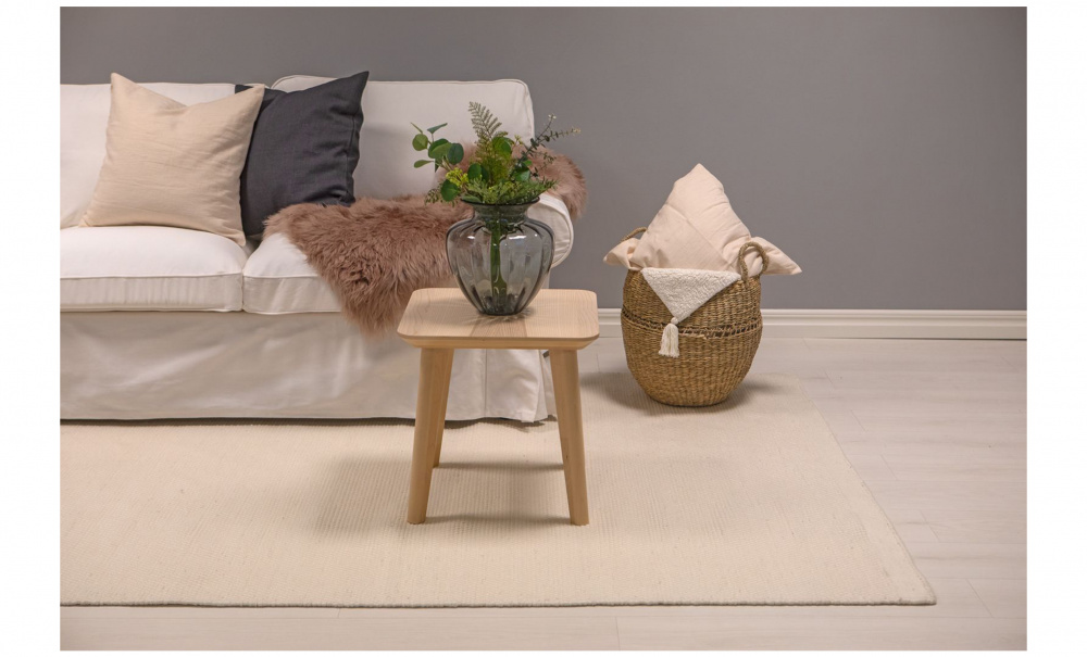 GILI Ullmatta 300x400 Offwhite i gruppen Mattor & Textil / Mattor / Ullmattor & Rllakan hos SoffaDirekt.se (90627)