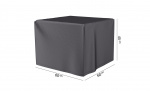 AEROCOVER Möbelskydd Antracit 60x60xH45 Byt till bild nr 1 (AEROCOVER Möbelskydd Antracit 60x60xH45)