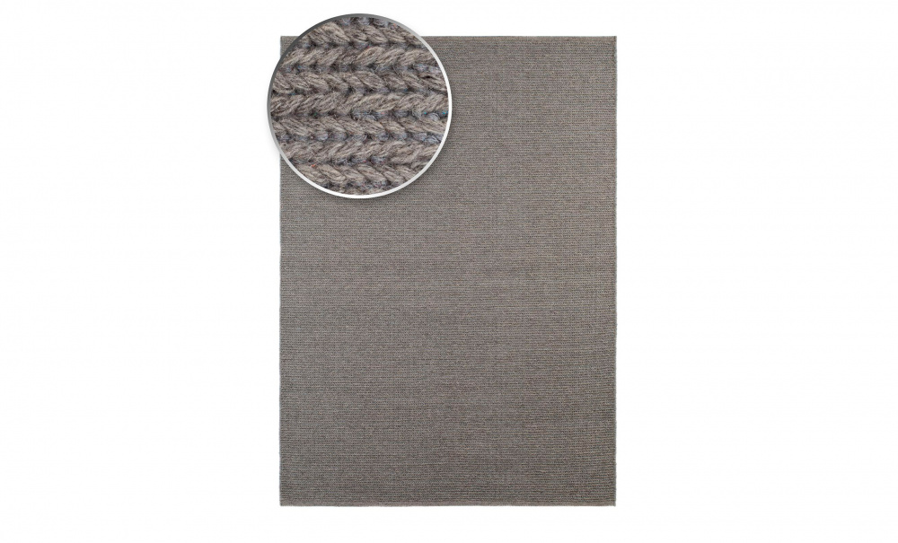 DIANA Ullmatta 160x230 Gr i gruppen Mattor & Textil / Mattor / Ullmattor & Rllakan hos SoffaDirekt.se (92560)