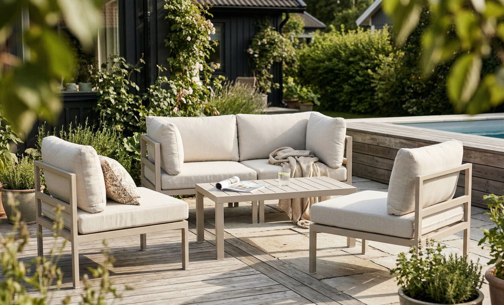 Bild nr 2 (NEMO Loungegrupp Beige)