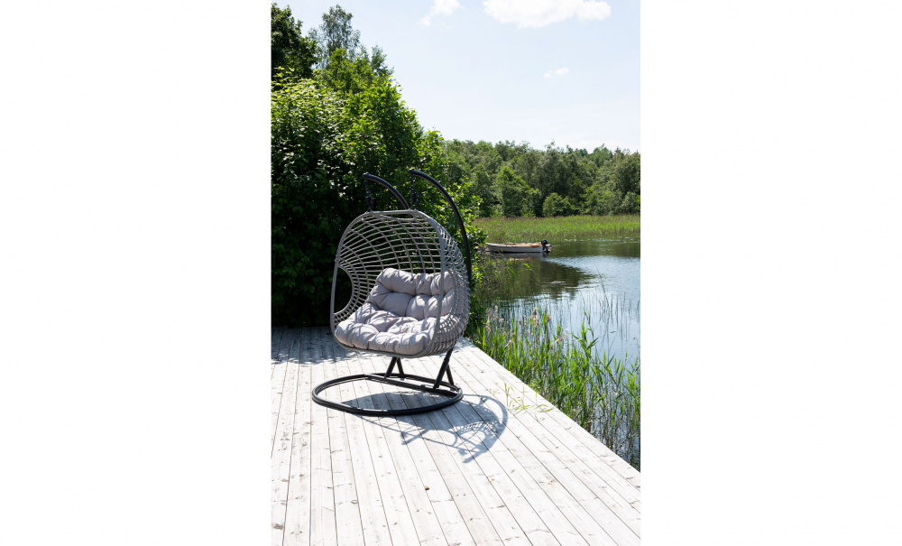 CARITA Hngstol Gr i gruppen Utembler / Sittmbler / Hngstolar hos SoffaDirekt.se (9548-408)