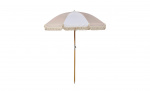 Byt till bild nr 1 (VALLETTA Parasoll Vit/Beige)