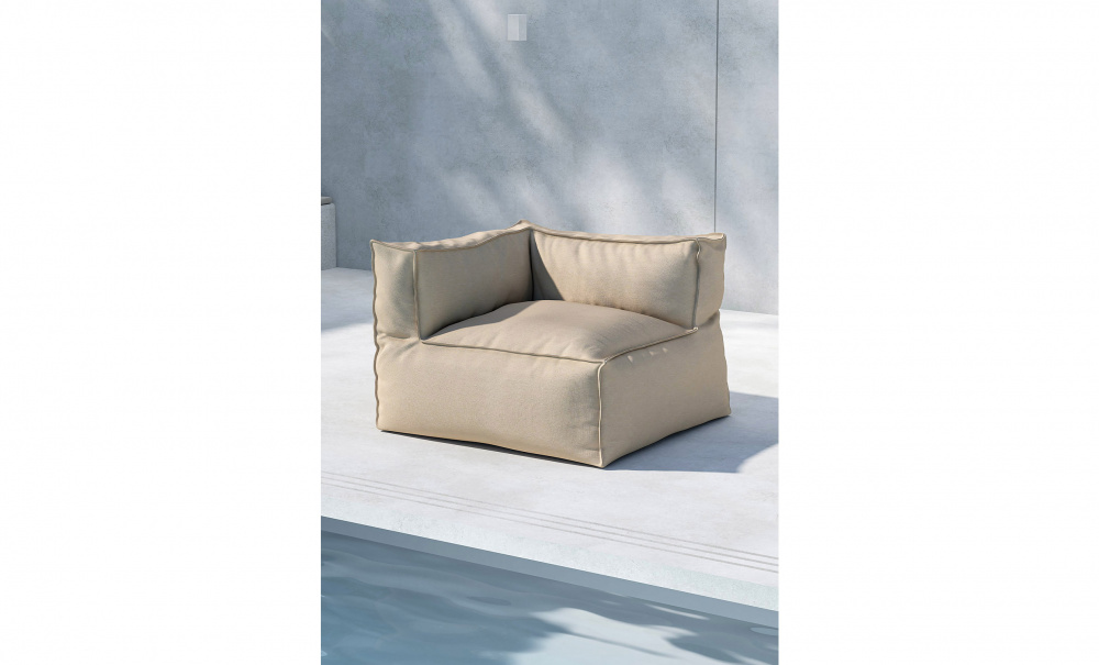 ZEKE Ftlj/Hrnmodul Beige i gruppen Utembler / Trdgrdssoffor hos SoffaDirekt.se (9781-666)