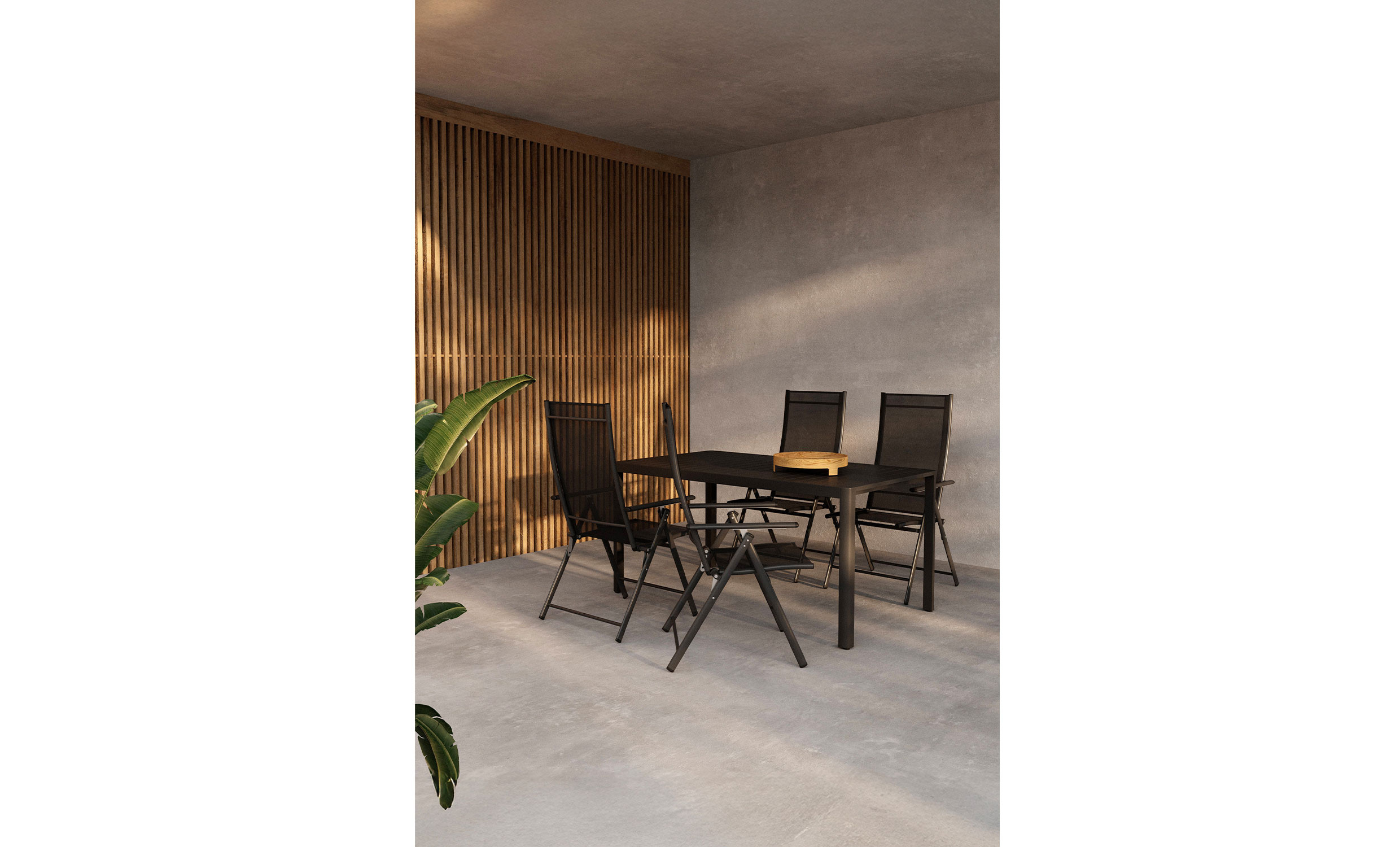 GUNNI Matbord 150 Svart