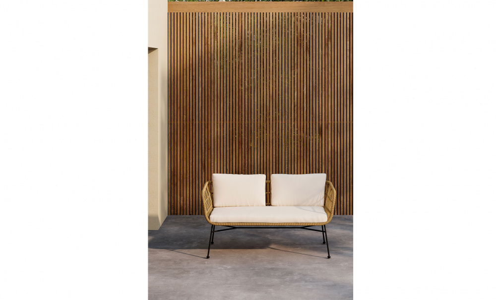 SOLO 3-sitssoffa Natur i gruppen Utembler / Trdgrdssoffor hos SoffaDirekt.se (9796-000)