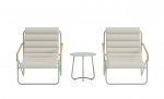 Byt till bild nr 1 (ANTONIO Loungeset Grön/Beige)