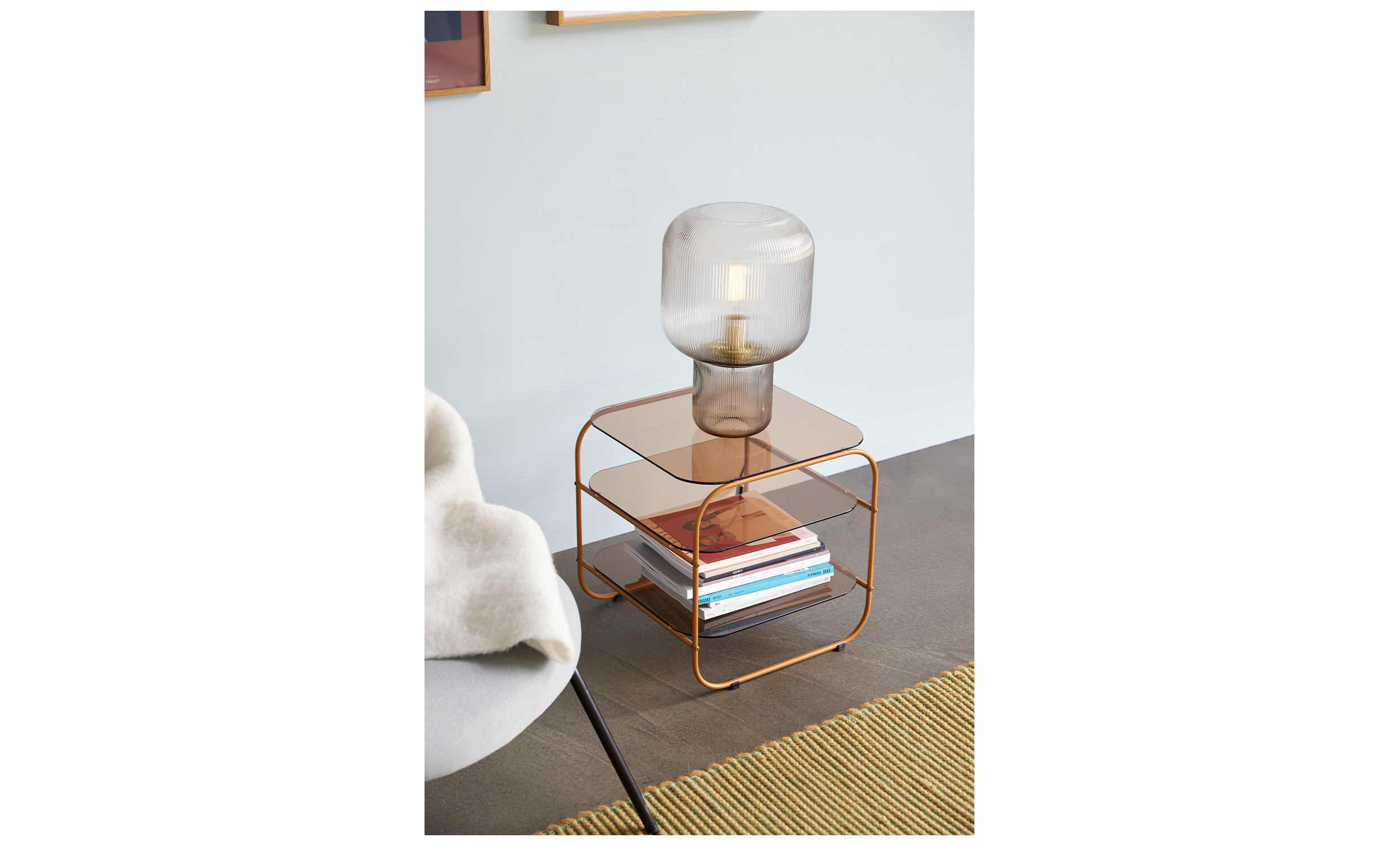 PIRUM Bordslampa Glas