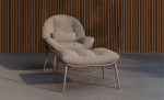 Byt till bild nr 2 (EINAR Loungestol Beige)