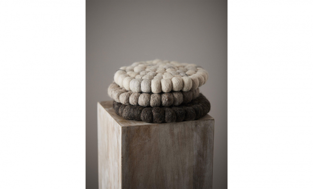 NISHA Grytunderlgg Nougat 20cm i gruppen Kk / Kksredskap hos SoffaDirekt.se (9948-72-022)