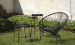 ACAPULCOSTOL Pall/Bord Svart